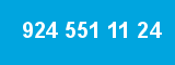 924 551 11 24